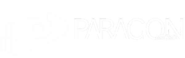 Paragon Micro White Logo